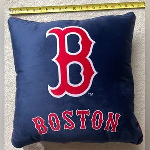 Boston Rex Sox Red and Blue Pillow NWOT